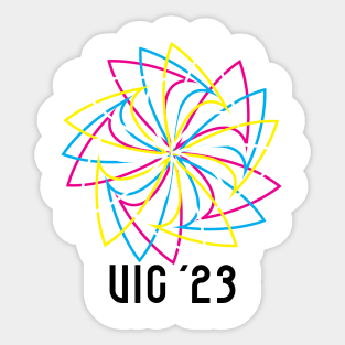 VIC design 6 Sticker